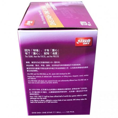 Bola DHS D40+ 1* Abs - Caixa Com 120