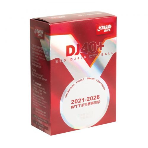 Bola DHS DJ40+ 3*** WTT - Caixa com 6