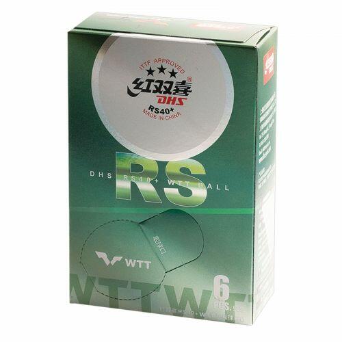 Bola DHS RS40+ 3*** WTT - Caixa com 6