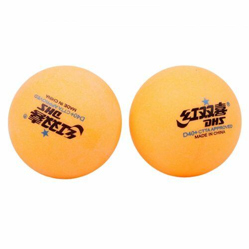 Bola DHS D40+ 1* ABS Laranja - Caixa com 10