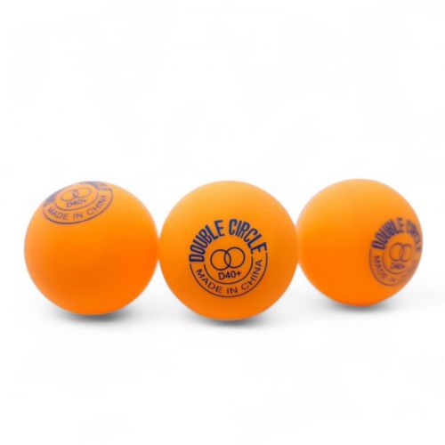 Bola DHS Double Circle D40+ Laranja - Pacote com 120