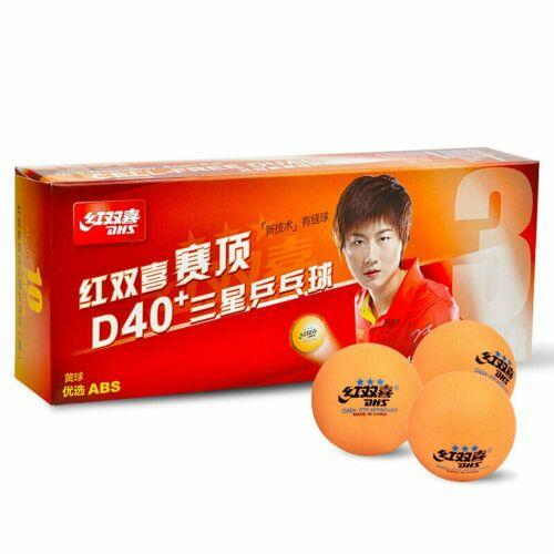 Bola DHS D40+ 3*** ABS Laranja - Caixa com 10