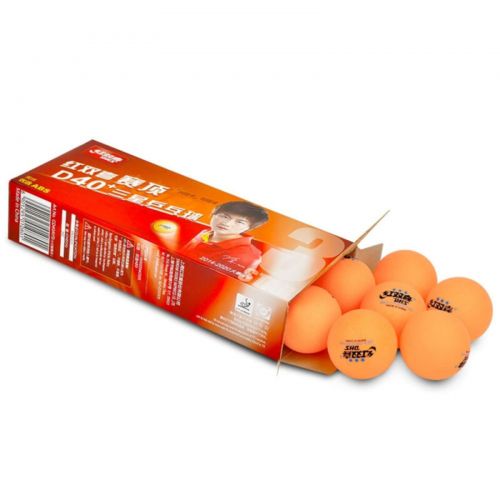 Bola DHS D40+ 3*** ABS Laranja - Caixa com 10