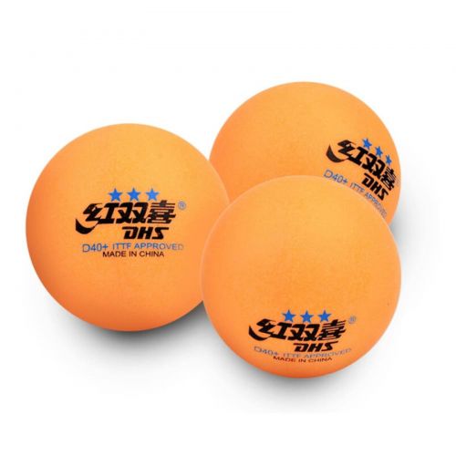 Bola DHS D40+ 3*** ABS Laranja - Caixa com 10