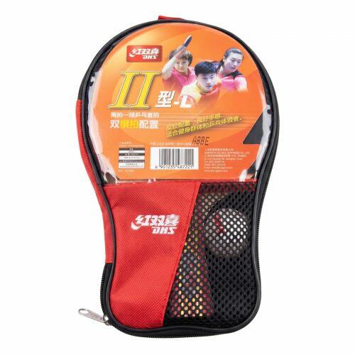 Kit Type II com Par de Raquetes Cl�ssicas + Bola e Capa - DHS