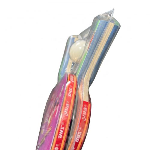 Kit Type I com Par de Raquetes Clássicas + Bola - DHS