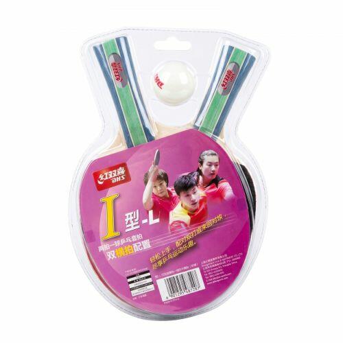 Kit Type I com Par de  Raquetes Cl�ssicas + Bola - DHS