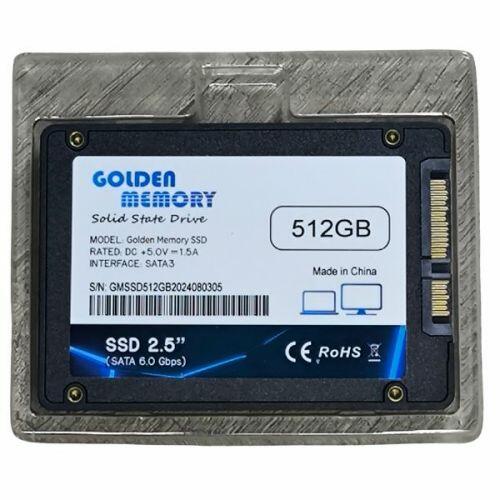 Comprar Ssd 2.5 Sata III 256Gb GOLDEN MEMORY - a partir de R$274,55