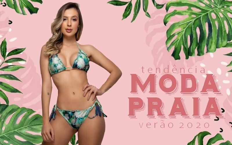 Tend�ncias moda praia ver�o 2020