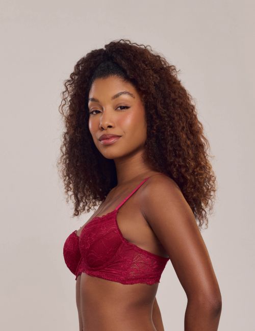 Sutiã Agnes Com Bojo Soft e Aro Em Renda