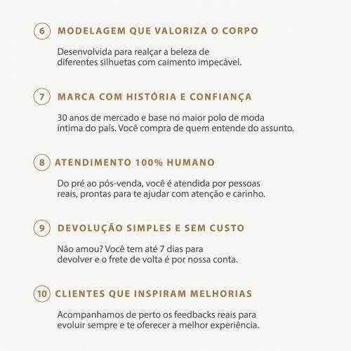 Sutiã Ayla Sem Bojo e Sem Aro Em Renda