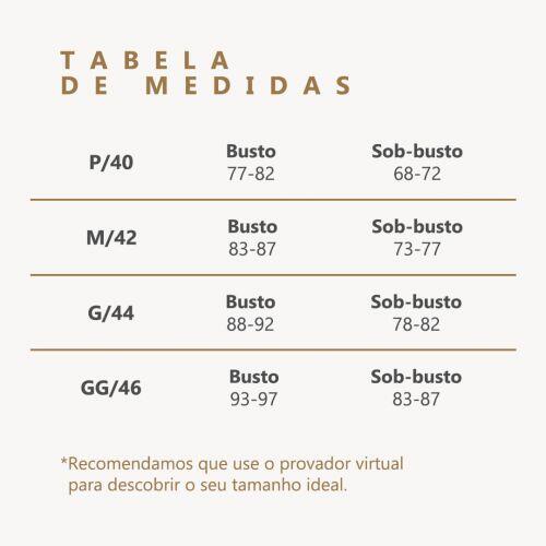 Top Ol�via Em Microfibra Sem Bojo