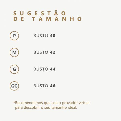 Top Ol�via Em Microfibra Sem Bojo