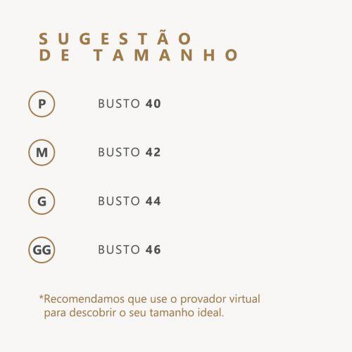 Top Ol�via Em Microfibra Sem Bojo