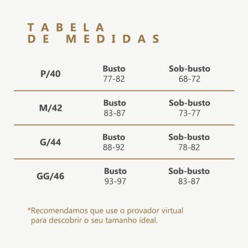 Top Ol�via Em Microfibra Sem Bojo
