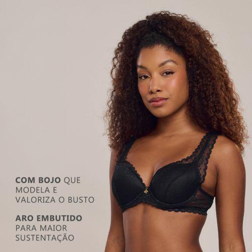 Suti� Andriele Com Bojo e Aro Em Renda