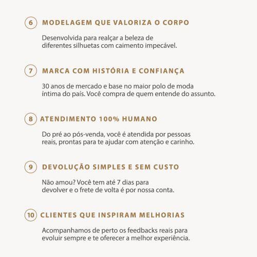 Suti� Andriele Com Bojo e Aro Em Renda