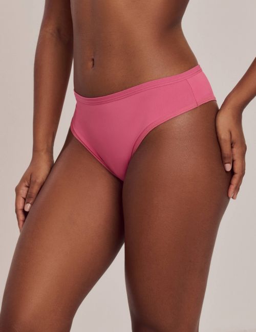 Calcinha Rosa Básica Em Microfibra