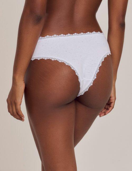 Calcinha Estelar Em Algod�o e Renda