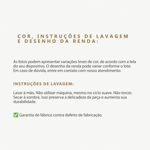Suti� Agnes Com Bojo Soft e Aro Em Renda