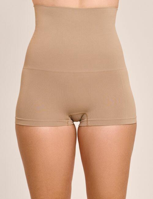 Calcinha Boxer Modeladora Cintura Alta Sem Costura Zee Rucci