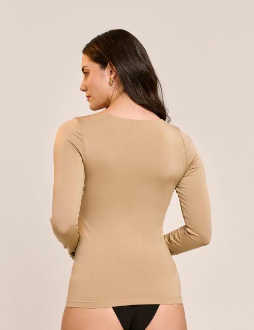 Blusa Manga Longa Sem Costura Zee Rucci