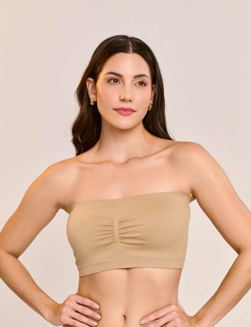 Top Faixa Com Bojo Remov�vel Sem Costura Zee Rucci