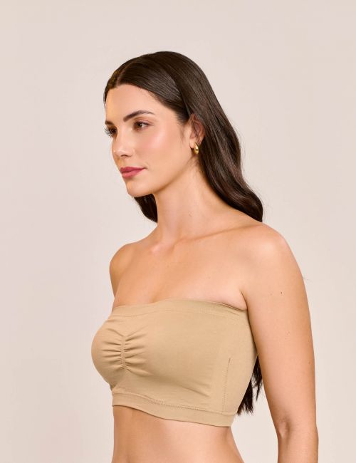 Top Faixa Com Bojo Remov�vel Sem Costura Zee Rucci