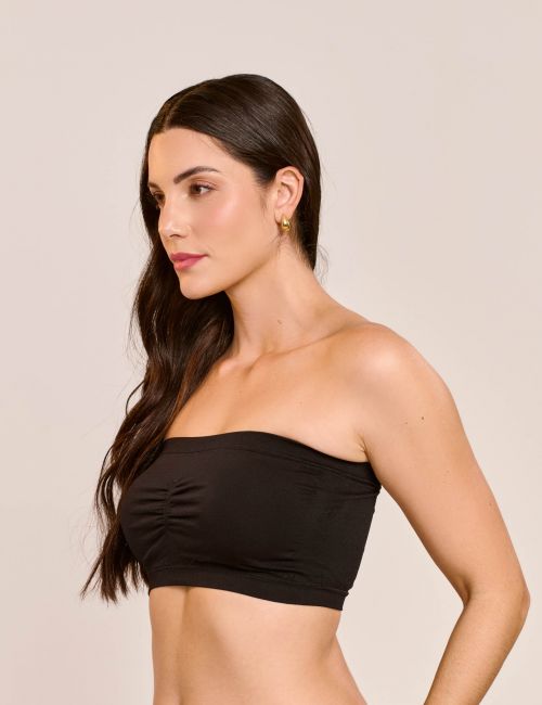 Top Faixa Com Bojo Remov�vel Sem Costura Zee Rucci