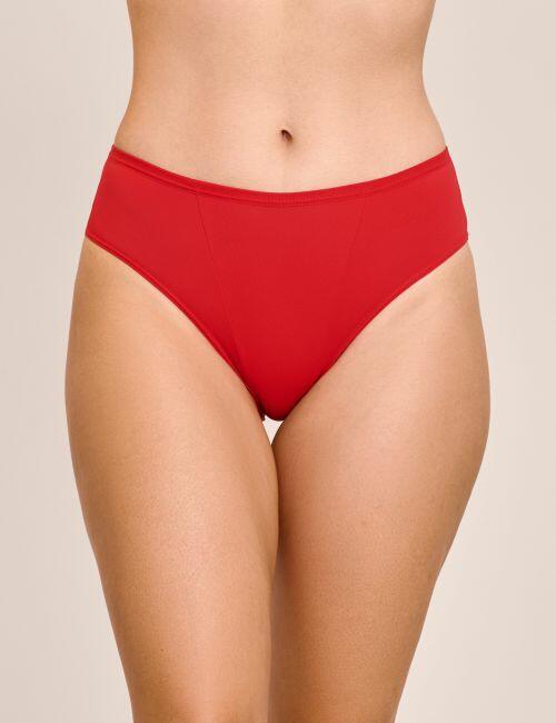 Calcinha Milena B�sica Em Poliamida Com Laterais M�dias