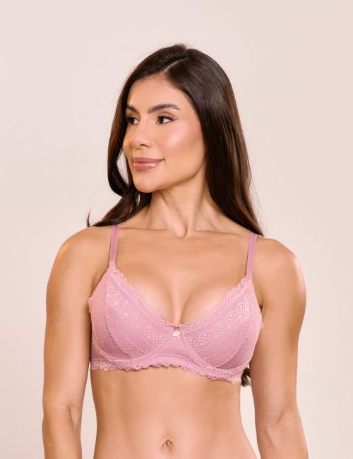 Suti� Daiana em Renda Sem Bojo com Aro