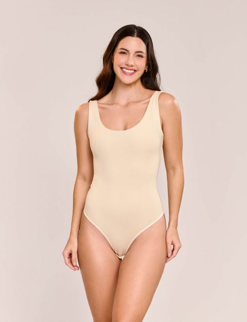 Body Katarina em Microfibra Sem Bojo