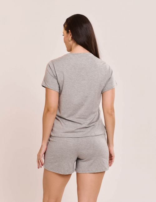 Short Doll Rose em Viscose