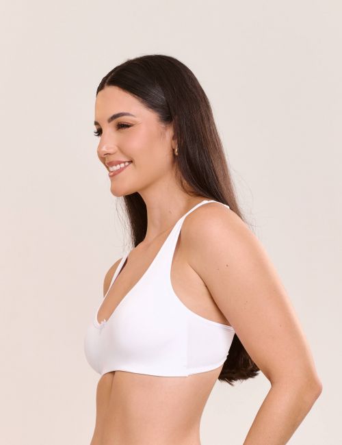 Sutiã Camila Básico em Microfibra Sem Bojo e Sem Aro