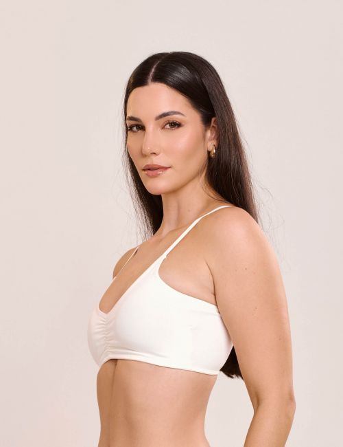 Suti� Mel em Microfibra Com Bojo Remov�vel