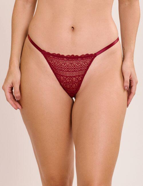 Calcinha String Mari Fio Em Renda