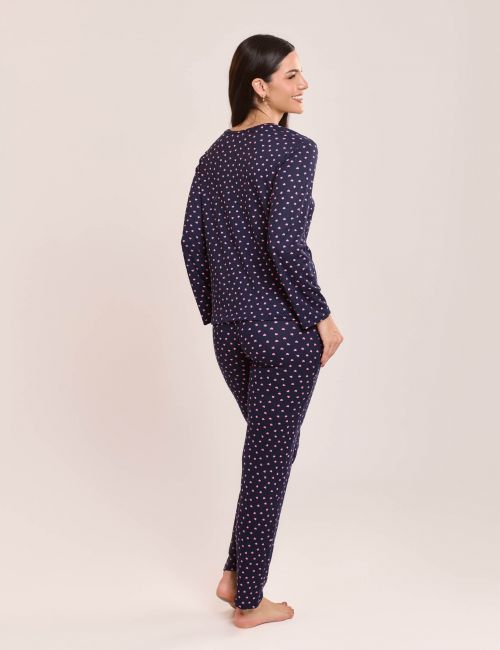 Pijama Juliana Estampado Manga Longa e Calça