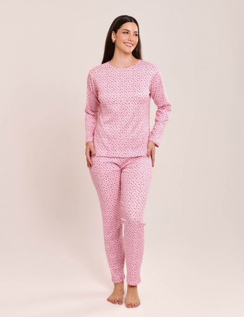 Pijama Juliana Estampado Manga Longa e Calça