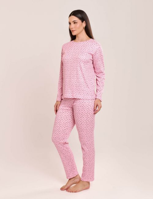 Pijama Juliana Estampado Manga Longa e Calça