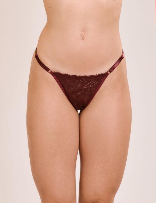 Calcinha String Eliana em Renda Fio Dental