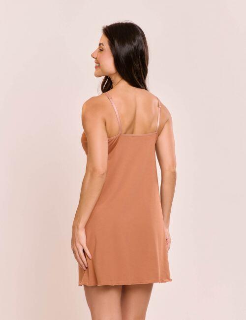 Camisola Magali em Liganete de Poliamida Sem Bojo