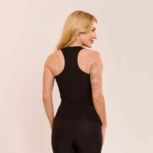Blusa Clara em Microfibra com Bojo Removível