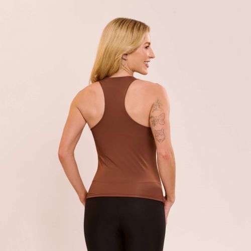 Blusa Clara em Microfibra com Bojo Remov�vel