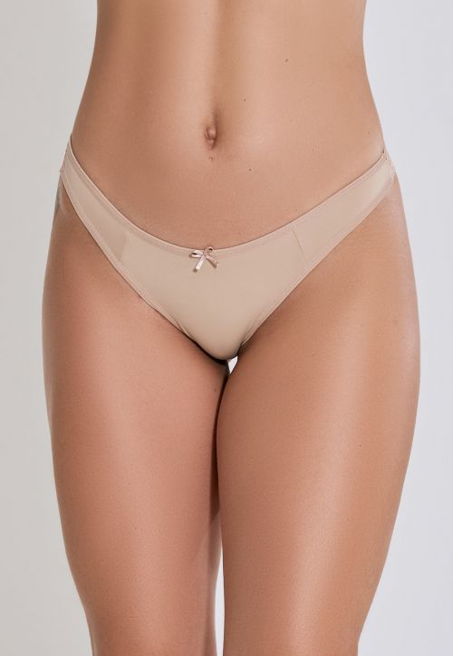Calcinha Monara Fio de Microfibra e Renda