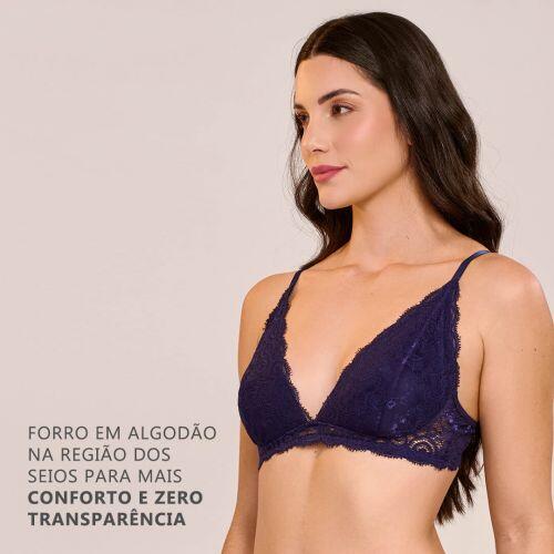 Sutiã Sofia Sem Bojo e Sem Aro Em Renda