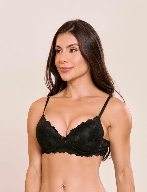 Suti� Cissa Em Renda Com Bojo e Aro