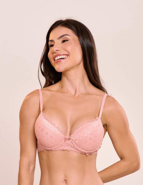 Suti� Cissa Em Renda Com Bojo e Aro
