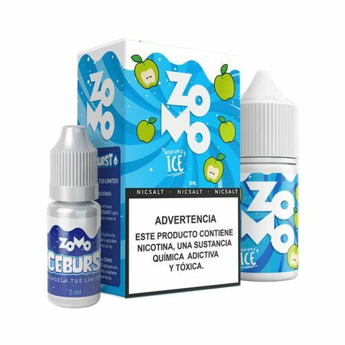 Zomo: Juice NicSalt Green Apple Ice linha Iceburst