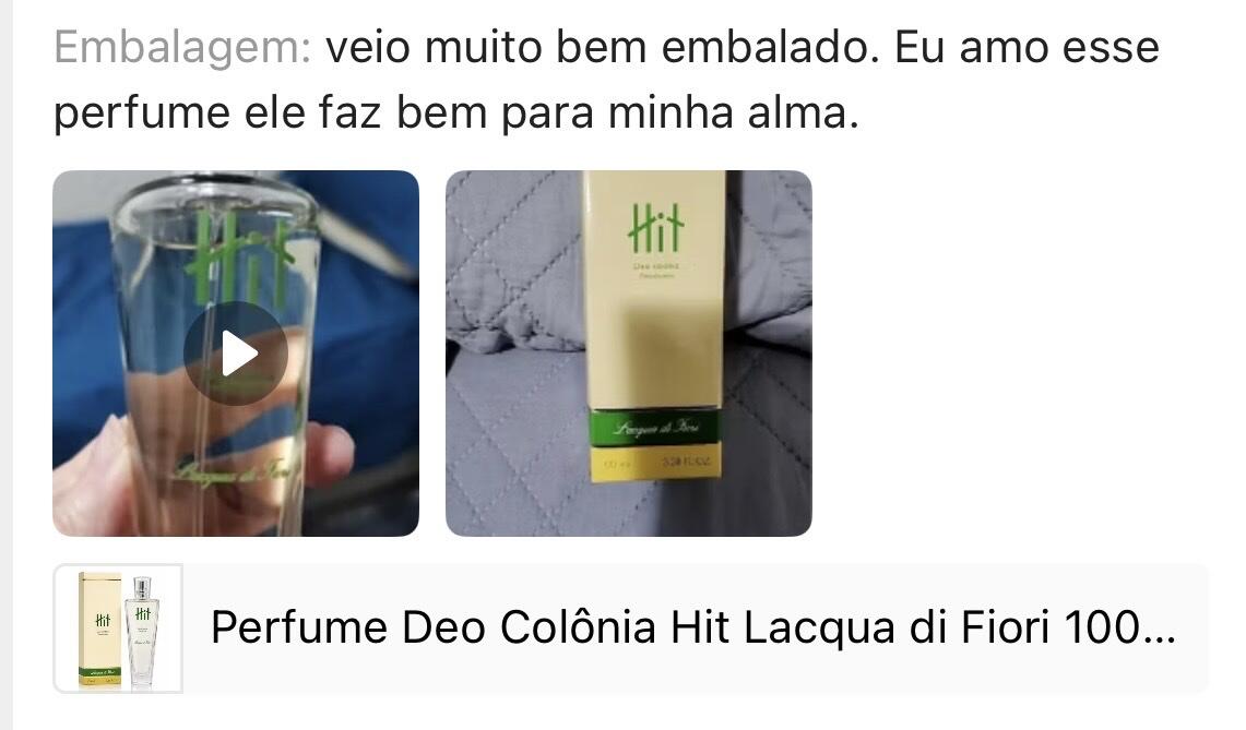 Perfume Hit Lacqua di Fiori 100ml - Lacqua Di FIori oficial - a