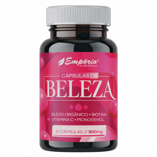 Comprar Cápsulas Da Beleza 500mg 30 Cápsulas Empório Natural (1575